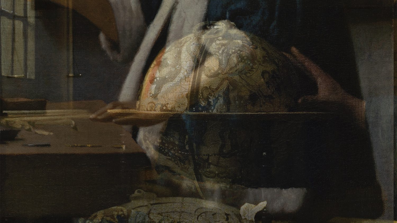 Le globe du « Géographe ».